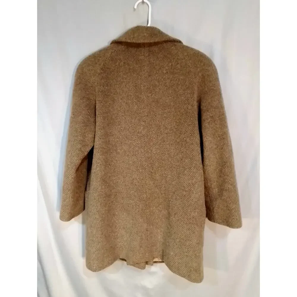 Alorna womens vintage brown coat.